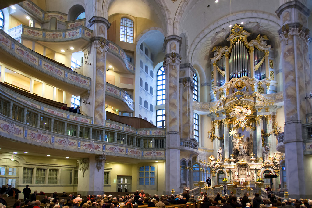 3. Dresden - Interieur Frauenkirche